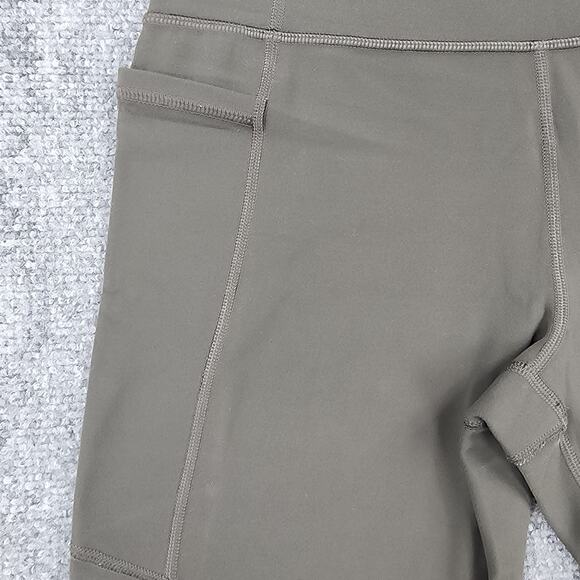 Athleta Leggings Womens Medium Green Arbor Olive Inclination Moto Tight Active - Picture 12 of 16